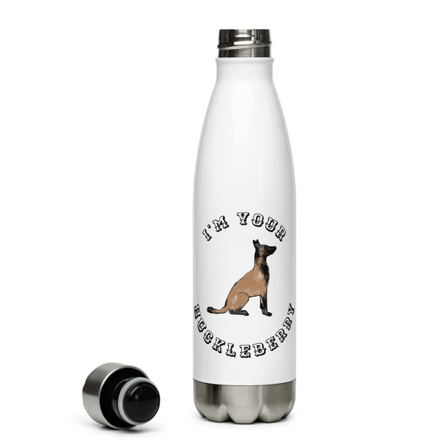K-9 Handler Water Bottle "I'm Your Huckleberry"